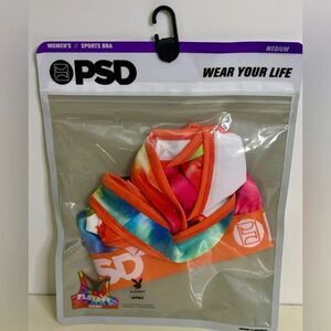 NWT PSD PlayBoy Sports Bra Medium